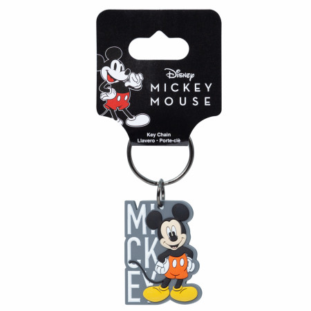 Mickey Mouse Big Name Keychain